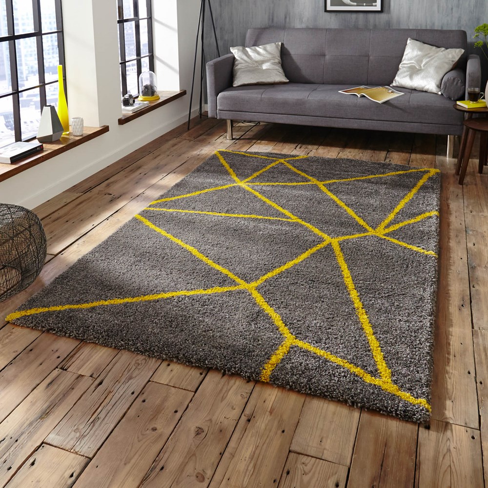 Royal Nomadic 5746 Rugs in Grey Yellow